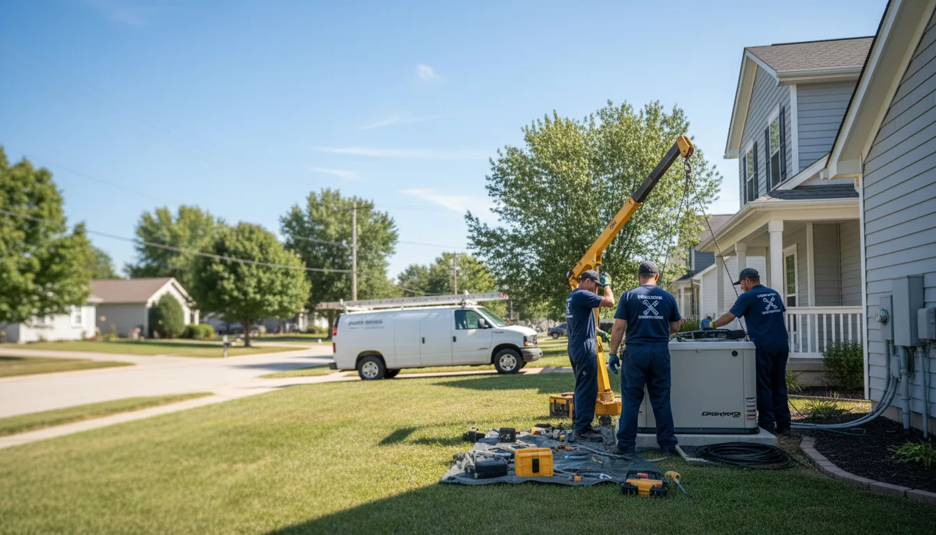Generator Installation in Grinnell, IA near me